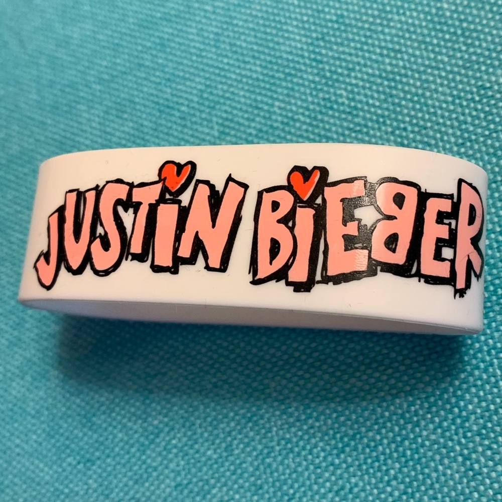 Justin Bieber Silicone Bracelet